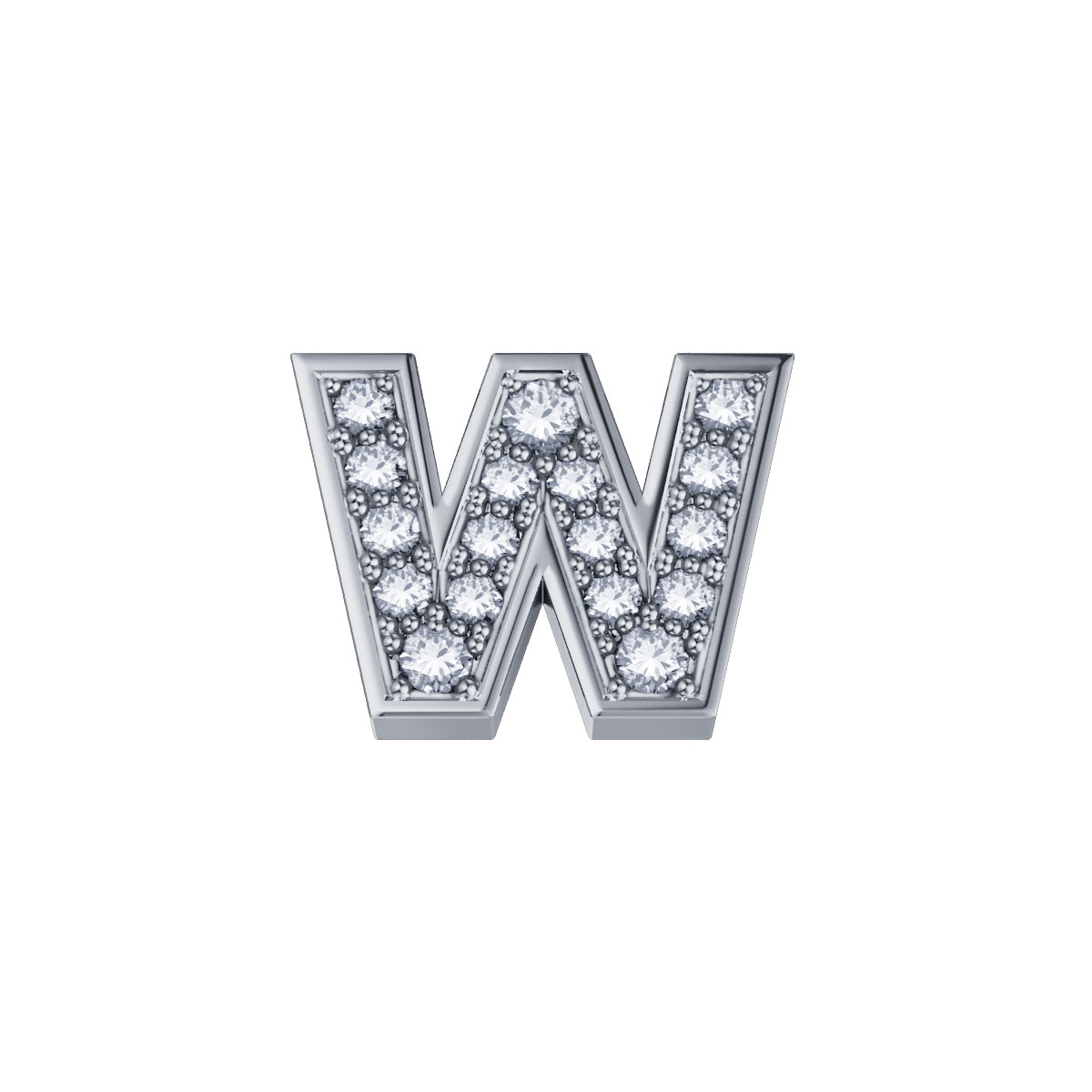 Donnaoro Tris In Oro Bianco 18kt Con Rubini – Charm Elements DCHR9907