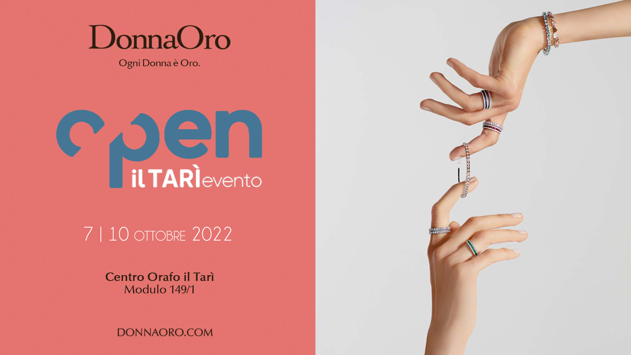 DonnaOro a Open - il Tarì evento