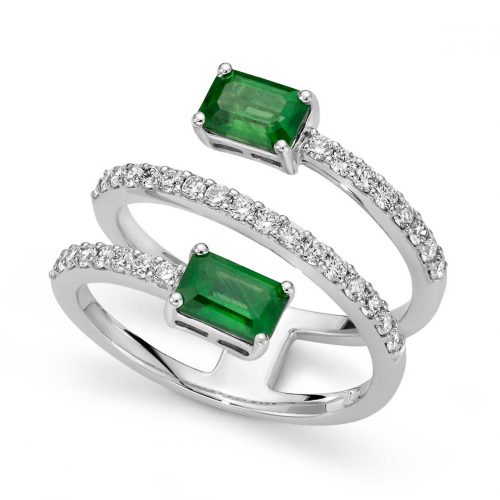 anello-fantasia-a-giro-oro-bianco-diamanti-smeraldo-donnaoro