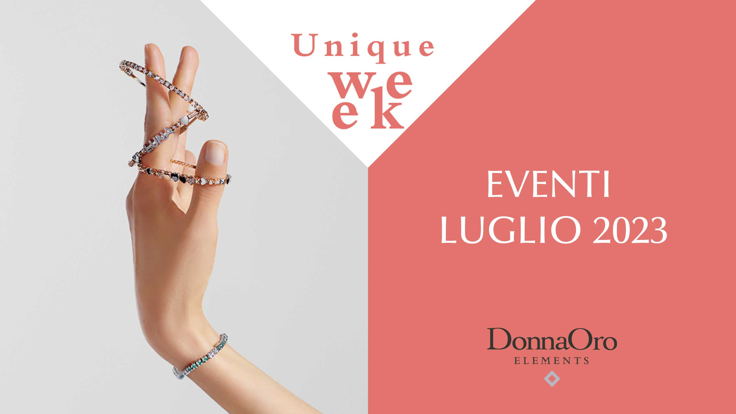 DonnaOro Elements - Unique Week - Luglio 2023